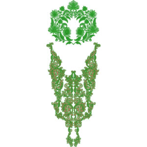 Simple Kaftan Embroidery Design