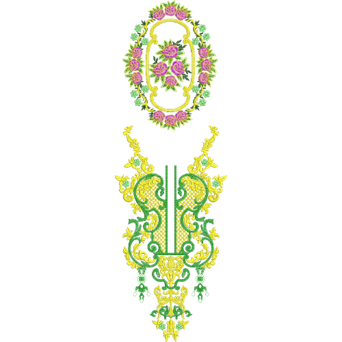 Unique Kaftan Embroidery Design