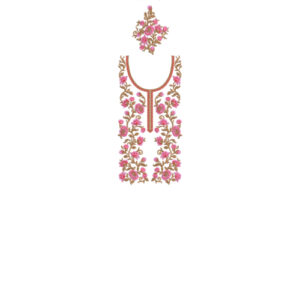 Kaftan Floral Embroidery Design