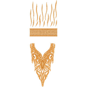 Delicate Kaftan Embroidery Design