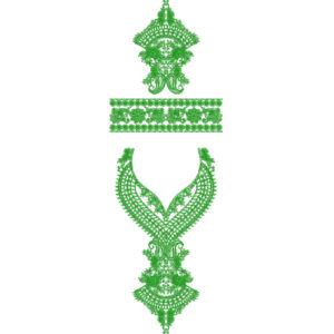 Kaftan Embroidery Design