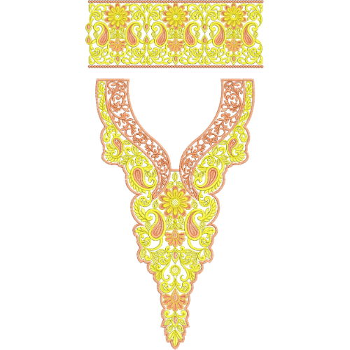 Kaftan Kurta Embroidery Design