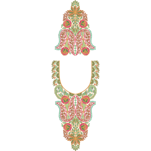 Kaftan Kurta Embroidery Design