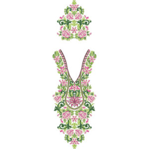 Kaftan Embroidery Design