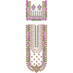 Simple Kaftan Embroidery Design