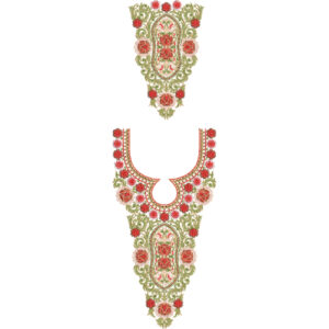 Delicate Kaftan Embroidery Design
