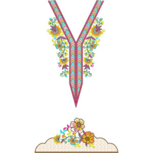 Kaftan Kurta Embroidery Design