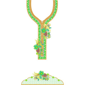 Kaftan Floral Embroidery Design