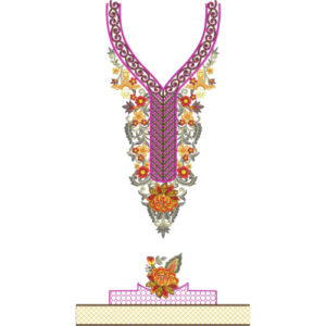 Delicate Kaftan Embroidery Design