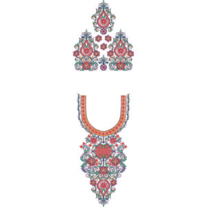Simple Kaftan Embroidery Design