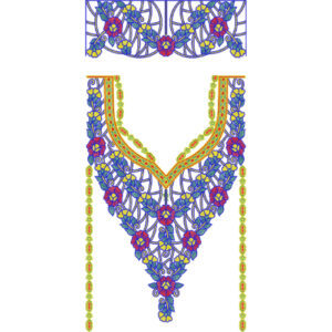 Kaftan Embroidery Design
