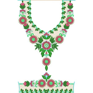 Kaftan Embroidery Design