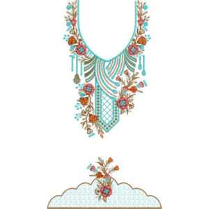 Delicate Kaftan Embroidery Design