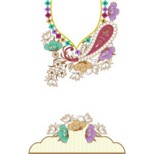 Kaftan Embroidery Design