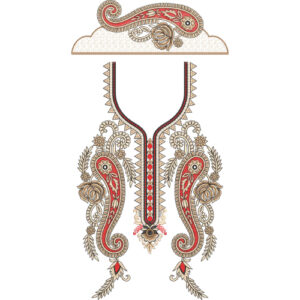 Flower Kaftan Embroidery Design