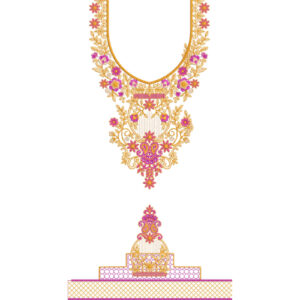 Simple Kaftan Embroidery Design