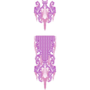 Flower Kaftan Embroidery Design