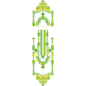 Simple Kaftan Embroidery Design