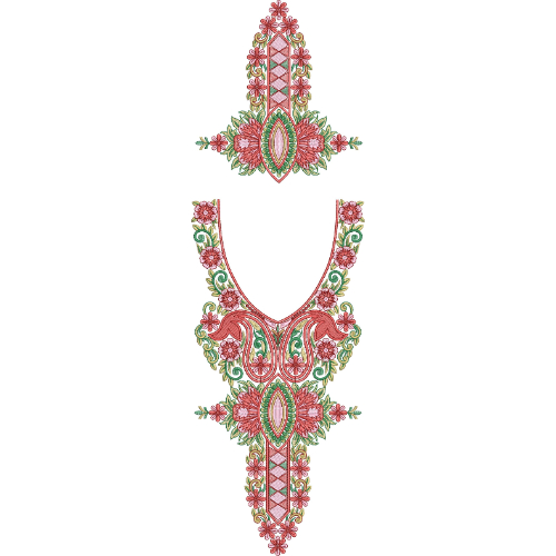 Unique Kaftan Embroidery Design