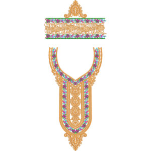 Simple Kaftan Embroidery Design