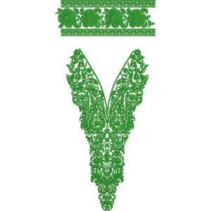 Simple Kaftan Embroidery Design