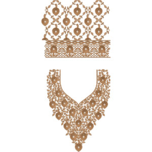 Delicate Kaftan Embroidery Design