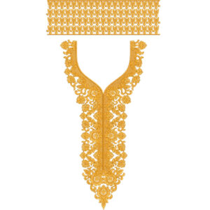 Flower Kaftan Embroidery Design