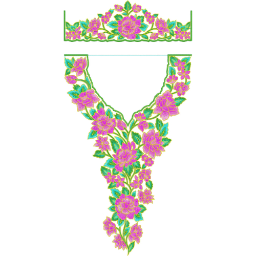 Beautiful Kaftan Embroidery Design