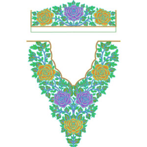 Simple Kaftan Embroidery Design