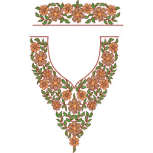 Unique Kaftan Embroidery Design