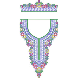 Delicate Kaftan Embroidery Design