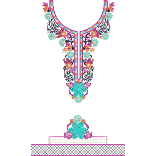 Unique Kaftan Embroidery Design