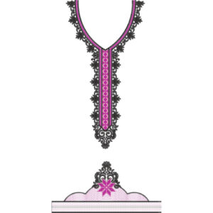 Kaftan Floral Embroidery Design