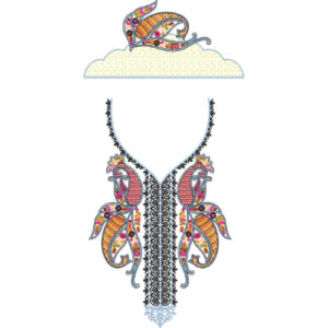 Delicate Kaftan Embroidery Design