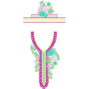 Kaftan Embroidery Design