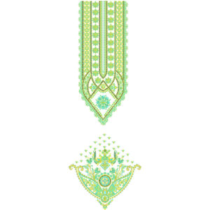 Simple Kaftan Embroidery Design