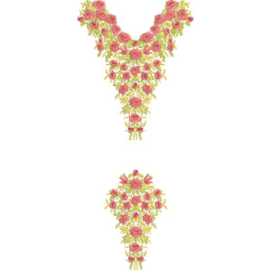 Kaftan Embroidery Design