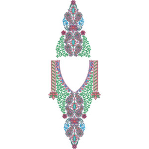 Flower Kaftan Embroidery Design