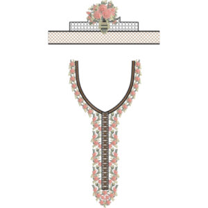 Kaftan Floral Embroidery Design
