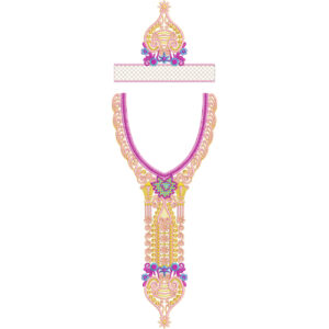 Flower Kaftan Embroidery Design