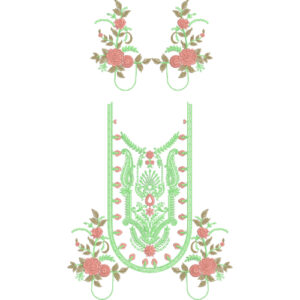 Delicate Kaftan Embroidery Design