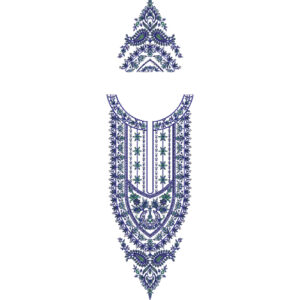 Flower Kaftan Embroidery Design