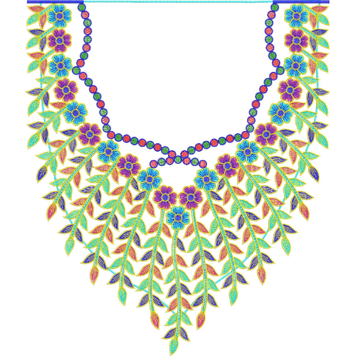 Beautiful Kaftan Embroidery Design