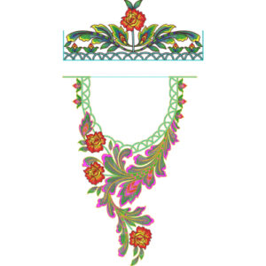 Kaftan Embroidery Design