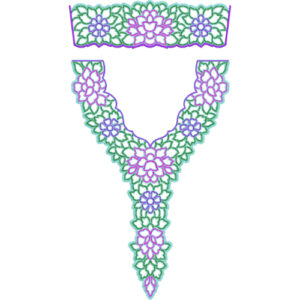 Simple Kaftan Embroidery Design