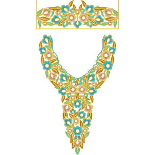 Unique Kaftan Embroidery Design