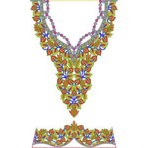 Simple Kaftan Embroidery Design