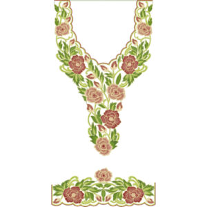 Simple Kaftan Embroidery Design