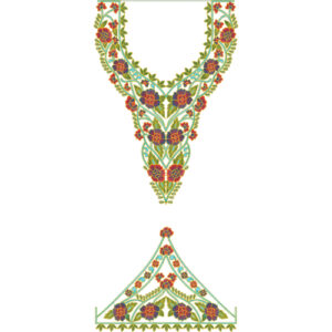 Delicate Kaftan Embroidery Design