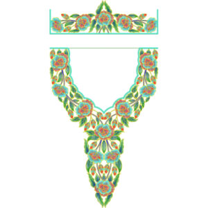 Delicate Kaftan Embroidery Design
